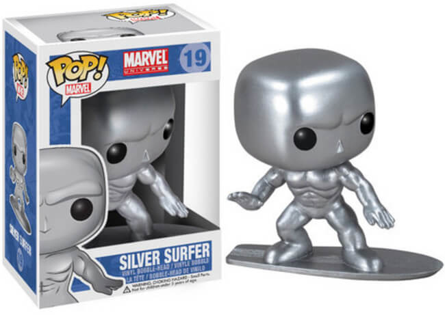 Funko POP! Marvel: Silver Surfer (Damaged Box) #19