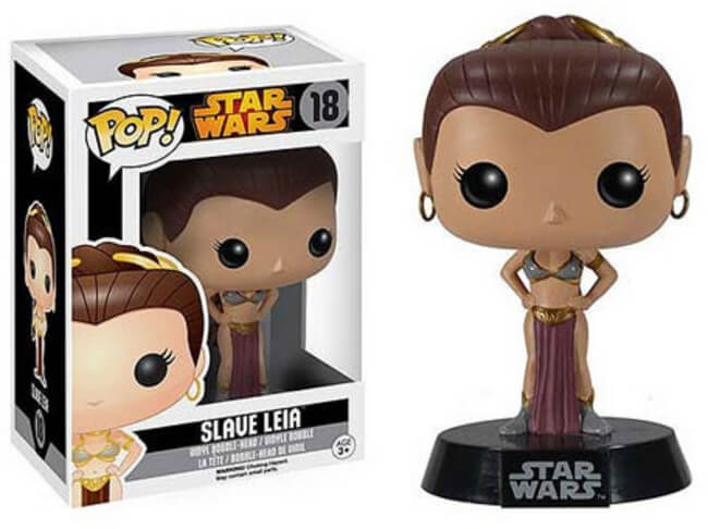 Funko POP! Star Wars: Slave Leia (Damaged Box) #18