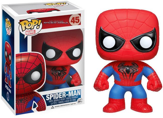 Funko POP! Marvel: The Amazing Spiderman 2 - Spider-Man (Damaged Box) #45