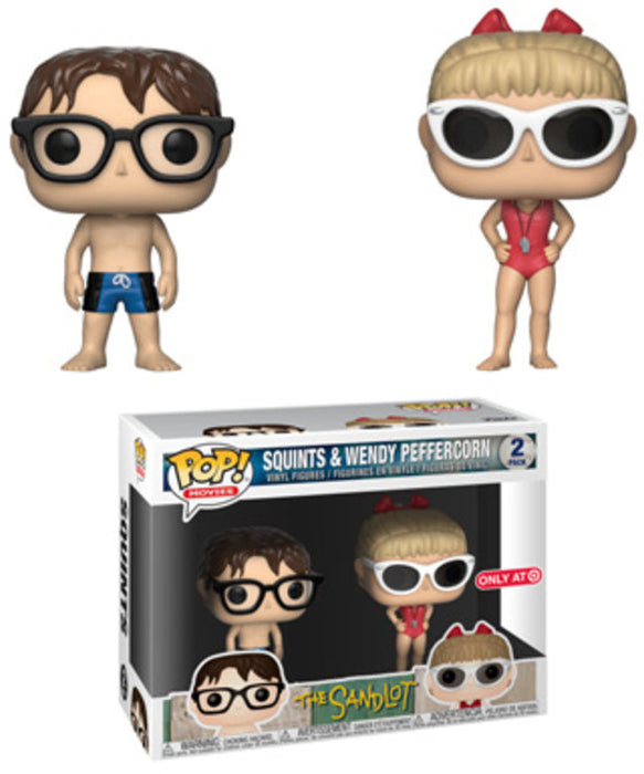 Funko POP! Movies: The Sandlot - Squints & Wendy Peffercorn (Target)(Damaged Box)[2-Pack]