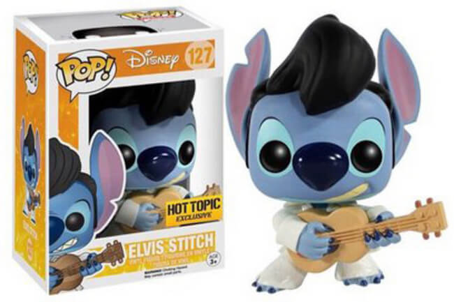 Funko POP! Disney: Elvis Stitch (Hot Topic)(Damaged Box*) #127