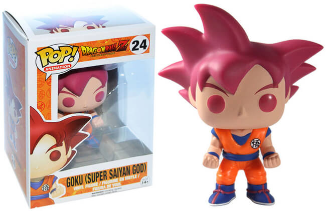 Kaioken Goku Vinyl Figure Funko Dragon Ball Z Super Saiyan Goku