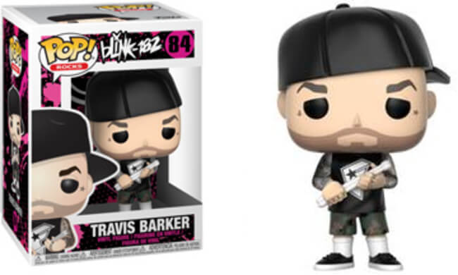 Funko POP! Rocks: Blink 182 - Travis Barker (Damaged Box) #84
