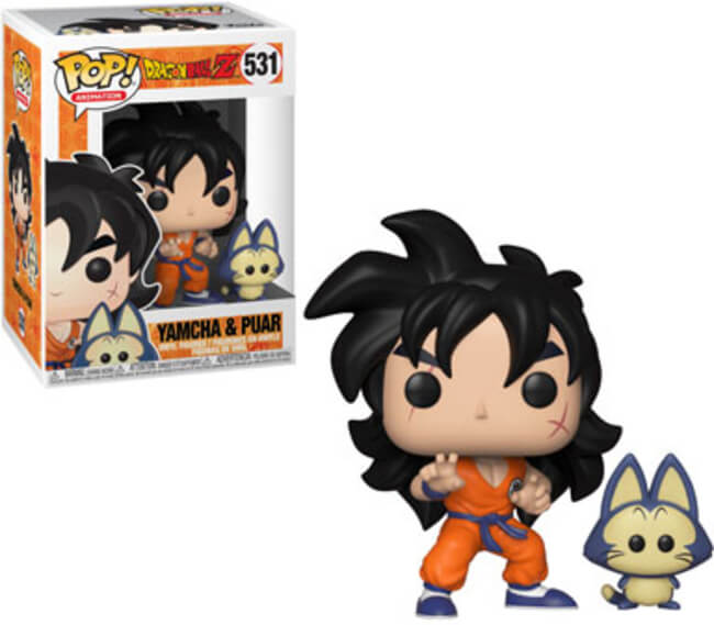 Funko POP! Animation: Dragon Ball Z - Yamcha & Puar (Damaged Box) #531
