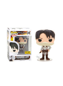 Funko POP! Animation: Attack on Titan - Cleaning Levi [One Language](Hot Topic)(Damaged Box) #239