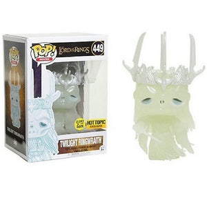 Funko POP! Movies: The Lord Of The Rings - Twilight Ringwraith (Hot Topic)(GiTD Missing Sticker)(Damaged Box) #449