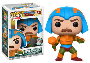Funko POP! Television: Masters of The Universe - Man At Arms (Specialty Series)(Damaged Box) #538