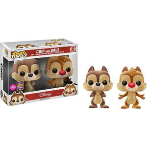 Funko POP! Kingdom Hearts: Chip and Dale (Flocked)(2017 Summer Convention) [2-Pack]