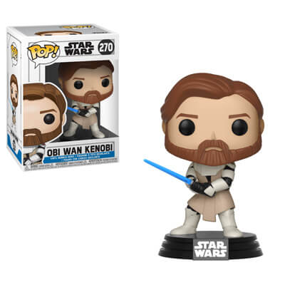 Funko POP! Star Wars: Clone Wars - Obi Wan Kenobi #270