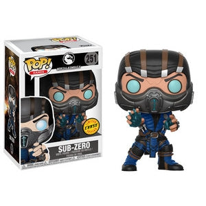 Funko POP! Games: Mortal Kombat X - Sub-Zero (CHASE)(Damaged Box) #251