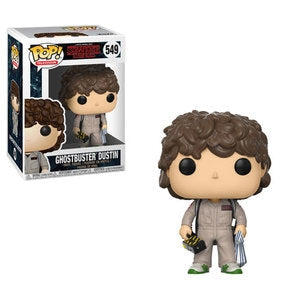 Funko POP! Television: Stranger Things - Ghostbuster Dustin (Damaged Box) #549