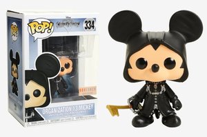 Funko POP! Kingdon Hearts: Organization 13 Mickey (BoxLunch) #334