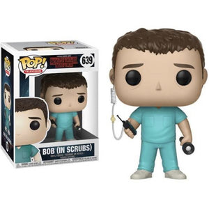 Funko POP! Television: Stranger Things - Bob [In Scrubs](Damaged Box) #639
