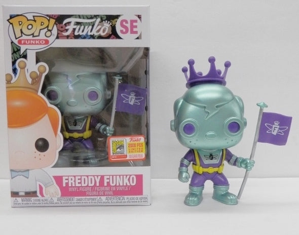 Funko POP! Freddy Funko Space Robot (2018 SDCC 2000 PCS)(Damaged Box) #SE