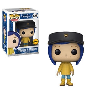 Funko POP! Animation: Coraline - Coraline in Raincoat (CHASE)(Damaged Box) #423