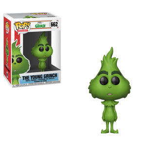 Funko POP! Movies: Dr.Seuss The Grinch - The Young Grinch (Damaged Box) #662