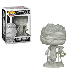 Funko POP! Rocks: Metallica - Lady Justice (Damaged Box) #89