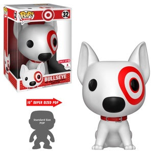 Funko POP! Ad Icons: Bullseye (Target)(St.Jude)[10 Inch](Damaged Box) #32