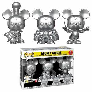 Funko POP! Mickey Mouse: 3 pack (Amazon Exclusive)