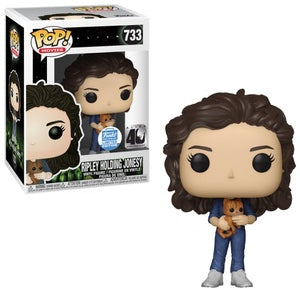 Funko POP! Movies: Alien - Ripley Holding Jonesy (Funko)(Alien 40th Anniversary)(Damaged Box) #733