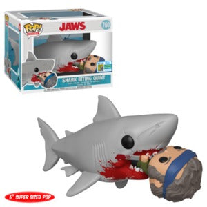 Funko POP! Movies: Jaws - Shark Biting Quint (2019 SDCC) #760