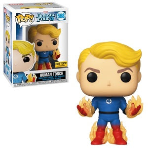 Funko POP! Marvel: Fantastic Four - Human Torch (Hot Topic) #569