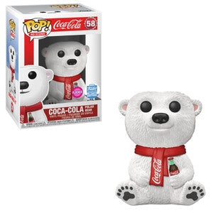 Funko POP! Ad Icons:  Coca-Cola Polar Bear (Flocked)(Funko) #58
