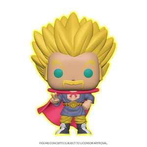 Funko POP! Animation: Dragon Ball Z - Super Hercule (Specialty Series)(GiTD)(Damaged Box) #818