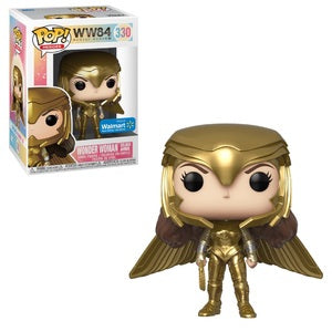Funko POP! Heroes: WW84 - Wonder Woman [Golden Armor](Walmart) #330
