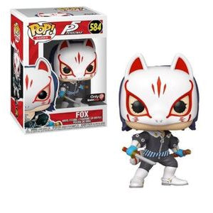 Funko POP! Games: P5 Personas - Fox (GameStop)(Damaged Box) #584