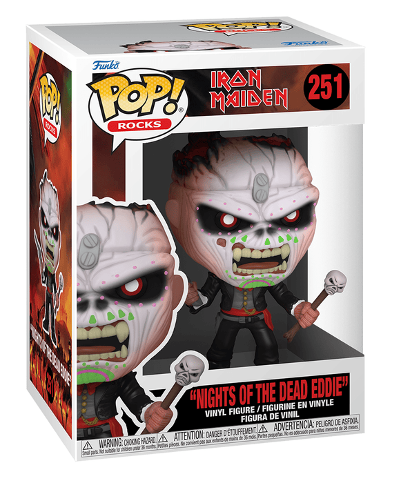 Funko POP! Rocks: Iron Maiden - Nights of The Dead Eddie #251