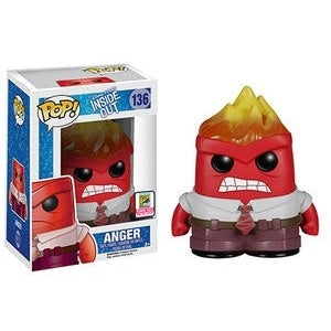 Funko POP! Disney: Inside Out - Anger (2015 SDCC)(1008 Pcs)(Damaged Box*) #136