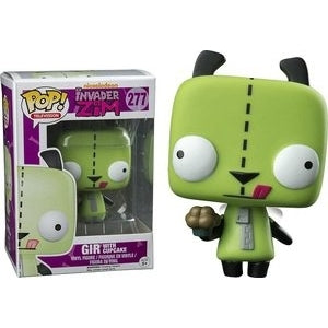 Funko POP! Television: Invader Zim - Gir[with Cupcake](Pre-Release Hot Topic)(Damaged Box) #277