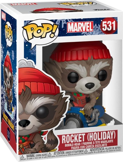 Funko POP! Marvel: Rocket (Holiday) #531