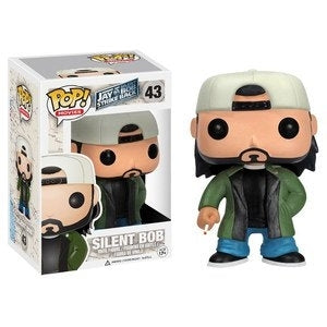 Funko POP! Movies: Jay and Silent Bob Strike Back - Silent Bob (Damaged Box) #43