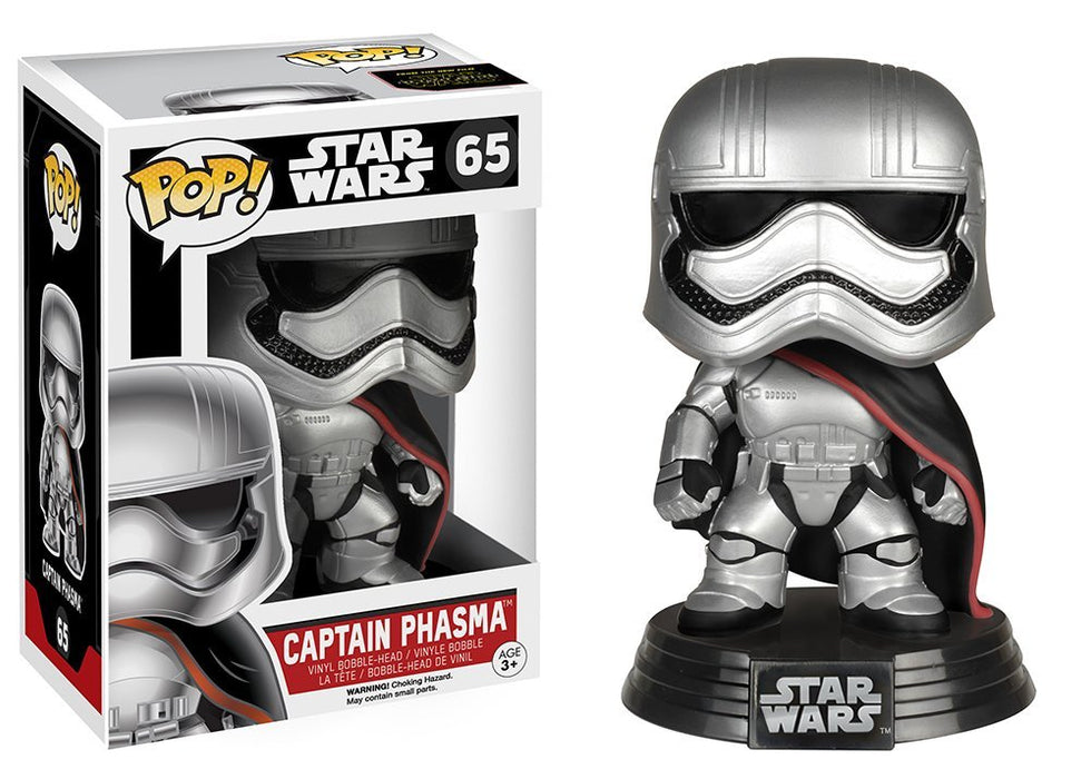 Funko POP! Star Wars: Captain Phasma (Damaged Box) #65