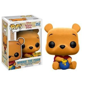 Funko POP! Disney Winnie the Pooh: Winnie the Pooh (Hot Topic)(Flocked) #252