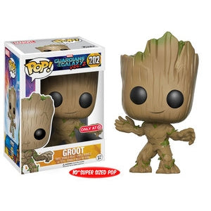 Funko POP! Guardians Of The Galaxy Vol.2: Groot (Life Size)(Target)(Damaged Box) #202