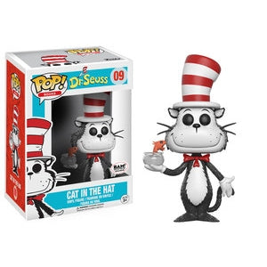Funko POP! Books: Dr. Seuss - Cat in The Hat (BAM)(Damaged Box) #09