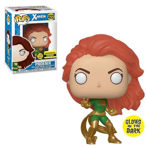 Funko POP! X-Men: Phoenix GiTD (Entertainment Earth) #422