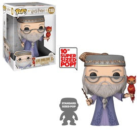 Funko POP! Harry Potter: Albus Dumbledore [with Fawkes][10 Inch] #110