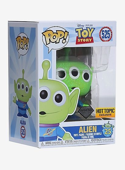 Funko POP! Disney Pixar: Toy Story - Alien (Diamond Collection) (Hot T —  The Pop Plug