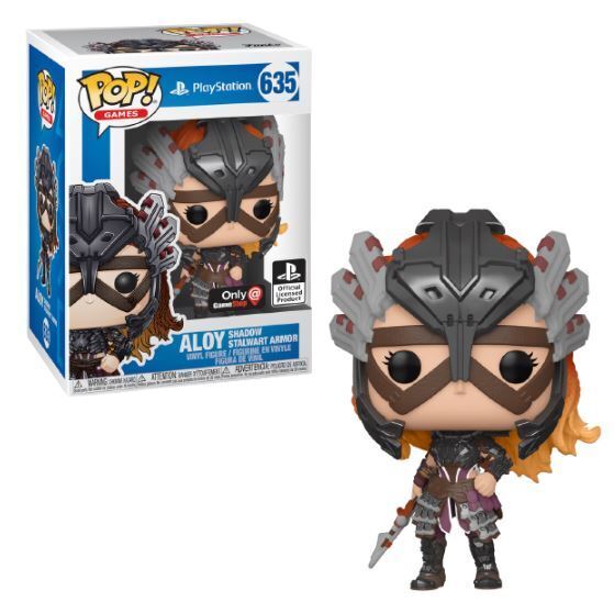 Funko POP! Games: Play Station - Aloy Shadow Stalwart Armor (GameStop)(Damaged Box) #635