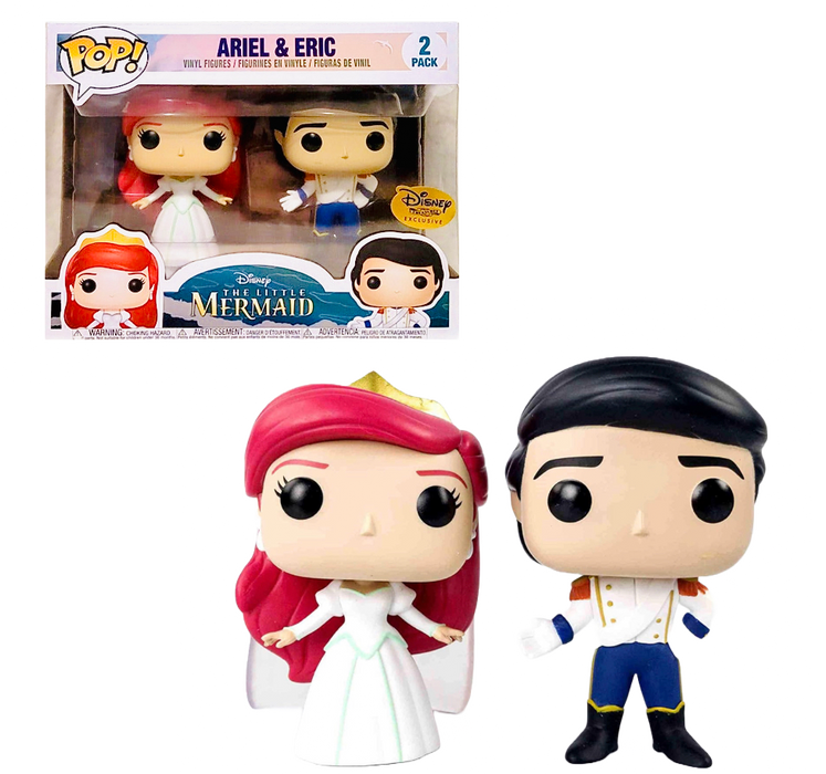 Funko POP! The Little Mermaid: Ariel & Eric (Disney Exclusive) [2-Pack]