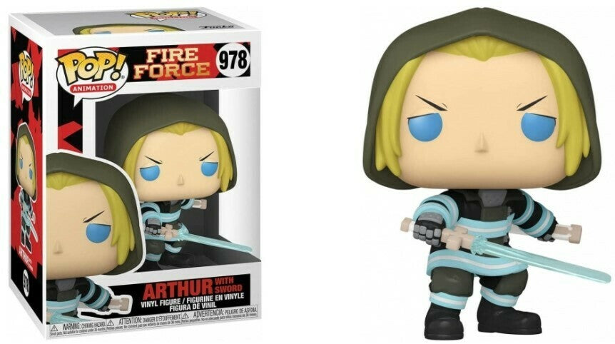 Funko POP! Animation: Fire Force - Arthur with Sword #978