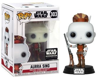 Funko POP! Star Wars: Aurra Sing (Smuggler's Bounty) #303