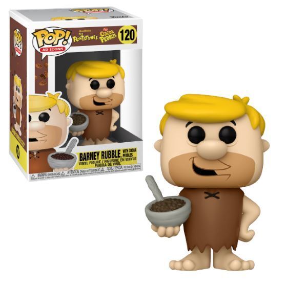 Funko POP! AD Icons: The Flintstones/Cocoa Pebbles - Barney Rubble w/ Cocoa Pebbles #120