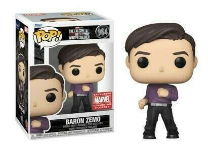 Funko POP! Marvel: The Falcon & The Winter Soldier:  Baron Zemo (Marvel Collector Corps) #964