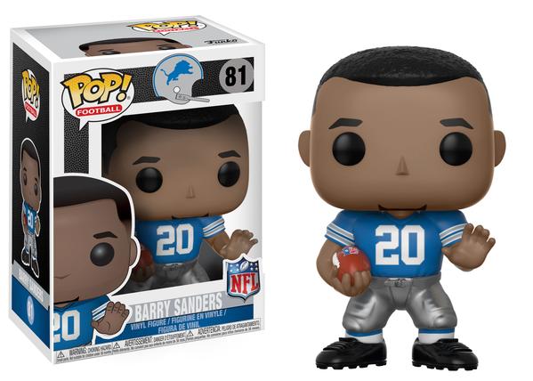Funko POP! Football: Lions - Barry Sanders #81