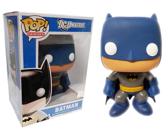 Funko POP! Heroes: DC Universe - Batman [9 inch] (CHASE/No Sticker)(Damaged Box)